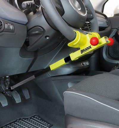 Per Fiat 500 dal 2007> Bullock Absolute Antifurto al Volante e Pedali Universale