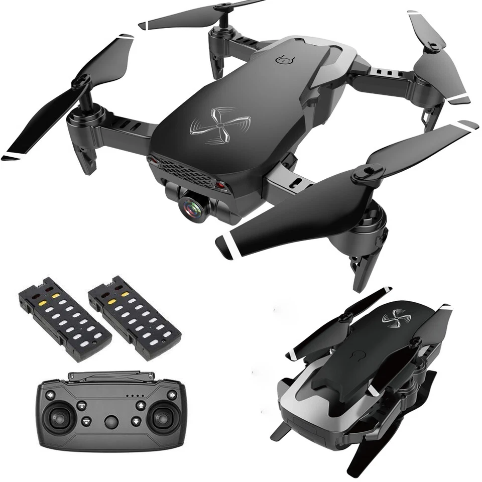 Drone X Pro AIR 1080P HD Doble Cámara WIFI FPV 20 min Vuelo Sígueme 2 BATERÍAS Foto 2 de 4