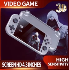 Portable Retro Video Game Handheld Console M17 4.3 Inch IPS Screen 128GB 19,000