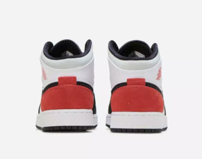 Nike Air Jordan 1 Mid Union Red GS BQ6931-100 US Size 5Y/ US