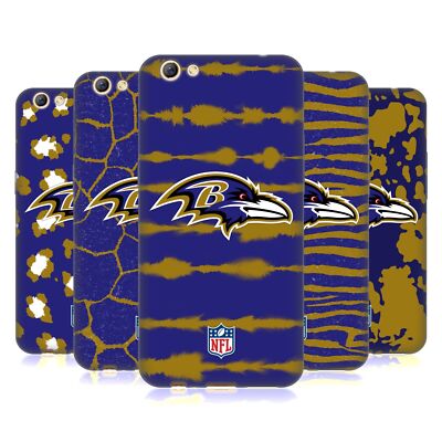 OFFIZIELLE NFL BALTIMORE RAVENS ART SOFT GEL HANDYHÜLLE FÜR OPPO HANDYS