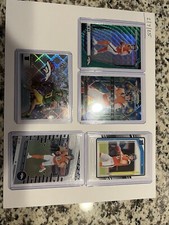 Bo Nix RC Lot -- Green Wave Prizm, Xtra Points, Prizmatic Silver +2 Base