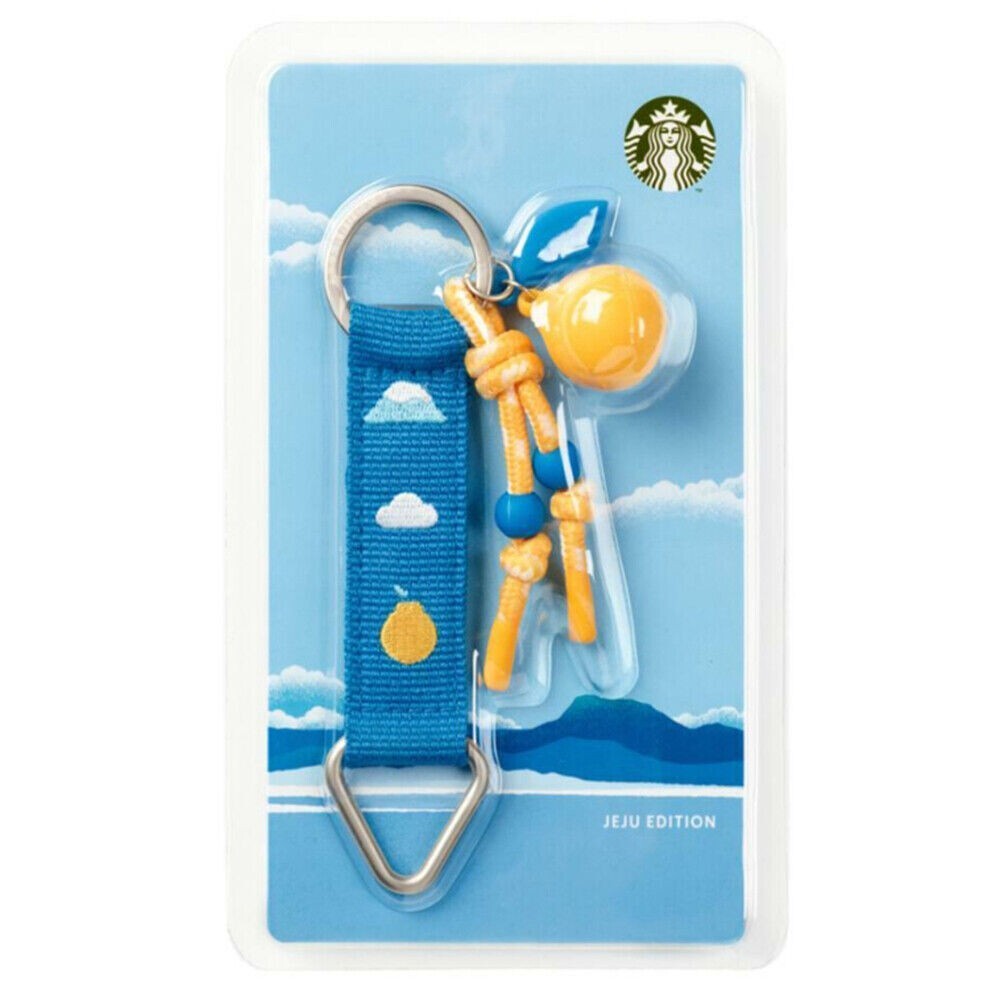 【韓国スタバ】23 JEJU★Hallabong Keychain Starbucks Korea 2023 Jeju Hallabong Keychain | eBay