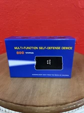 (2)Rechargeable Stun Gun with LED Light - Free Taser Holster