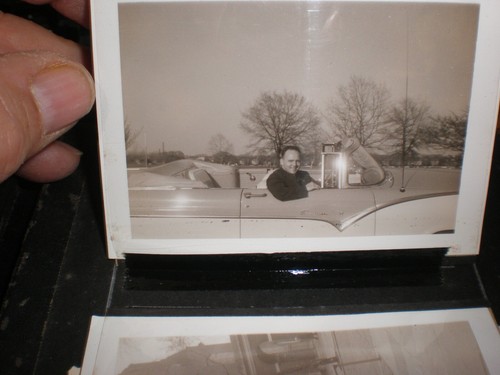 Vintage WW2 Era Black/ White Family Photo Album Cars Beach Boating Women Men - Picture 9 of 16