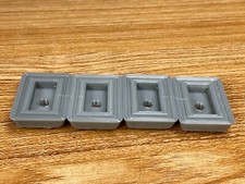 Replacement Foot Mounts Set of 4 Feet for a Hermes 3000 2nd Gen Typewriter