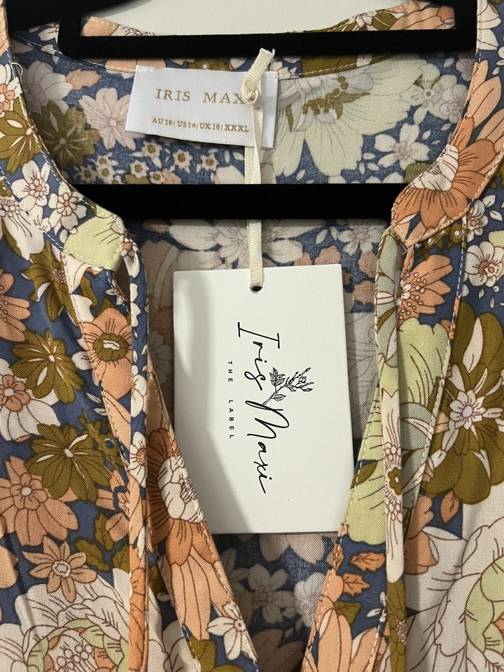 Ladies Dress Size 18, Floral Pattern, Brand New With Tags eBay