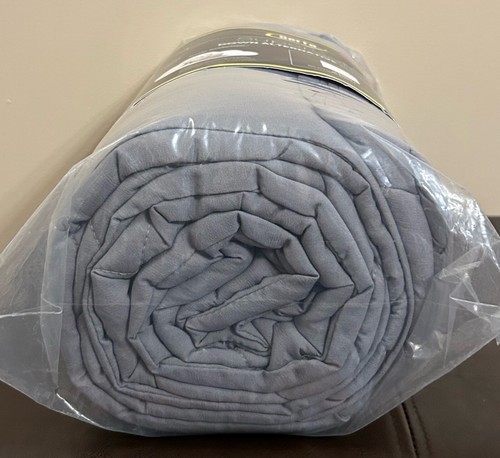 Serta SuperSoft Down Alternative Blanket Gray Silver King 104 x 90 New Fast Ship - Picture 6 of 6