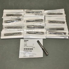(13) Irwin Straight Flute Tap 1750, M14-1-1/2 Thread, Plug, Right Hand, 4 Flute