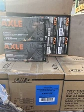 ambi-dex axle disposable gloves Tear Resistance (1000 Psc 10 Boxes ) XL Black