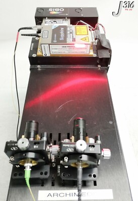 L24858 (LOT OF 4) COHERENT SAPPHIRE LASER 1315094, OBIS 660 488