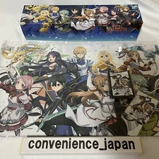 Union Arena Sword Art Online SAO Set Playmat Card & Sleeve Bandai Fest 23-24