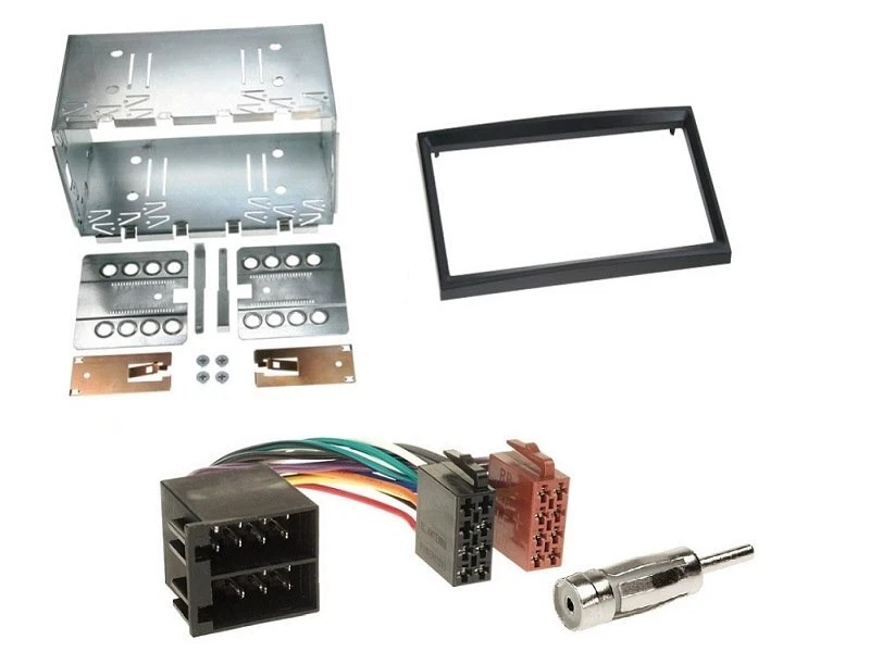 JVC Bluetooth 2DIN DAB+ Autoradio für Fiat Scudo ab 2007 schwarz - Bild 2 von 4