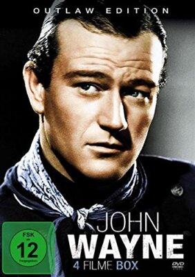 John Wayne - Outlaw Edition - 4 Filme Box  DVD/NEU/OVP