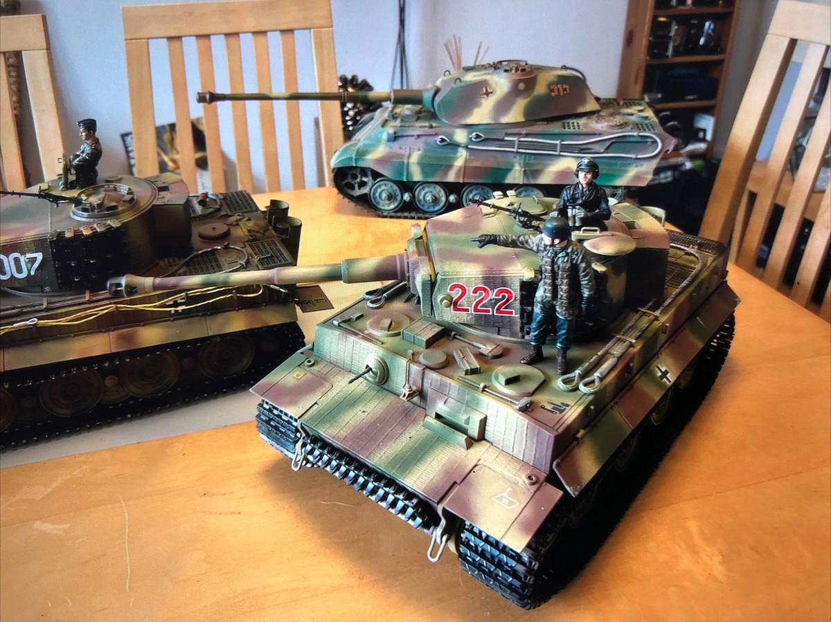 Panzer V Panther A Tank Extreme Metal 1/16 Forces Of Valour Figure