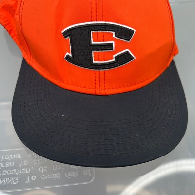 The Game Pro E Hat Mens Medium Orange Baseball Cap Embroidered