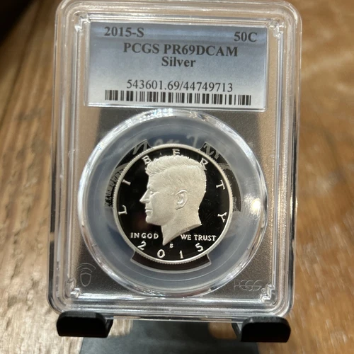 2015-S 50C Proof Kennedy Half Dollar PCGS PR 69 DCAM