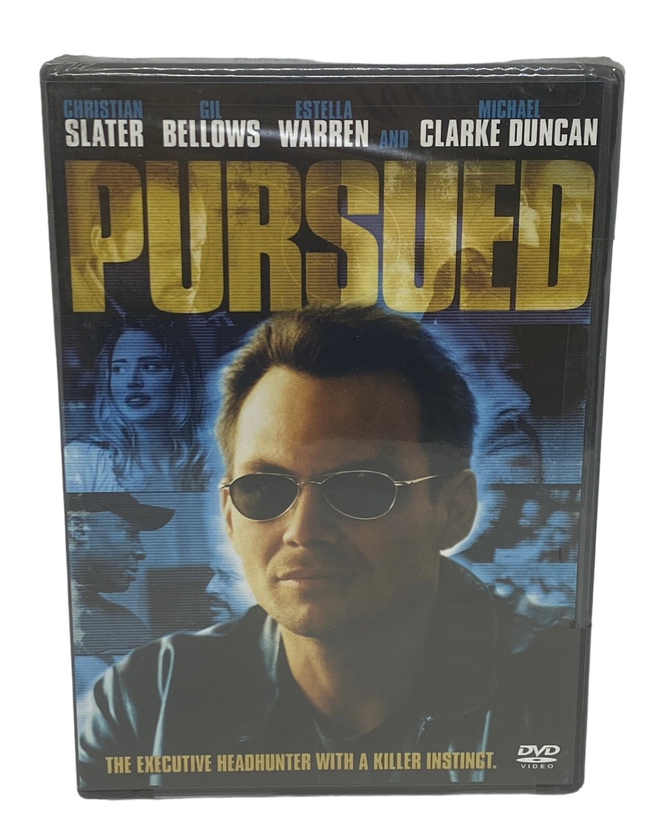 Christian Slater - Pursued Movie DVD 2004 Sony Widescreen Action