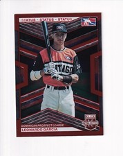 2023 Panini ELITE EXTRA EDITION STATUS RED DPL LEONARDO GARCIA 084/199