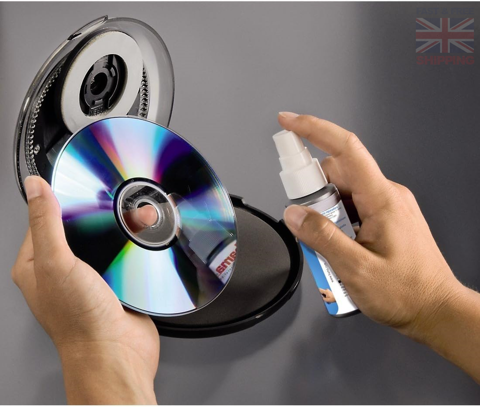 Hama CD DVD & Game Disc Scratch Remover Cleaning Repair Kit System