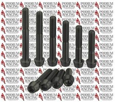 M6 TITANIUM BOLTS BLACK TAPER ALLEN HEX SOCKET HEX 15, 20, 25, 30, 35, 40, 70mm