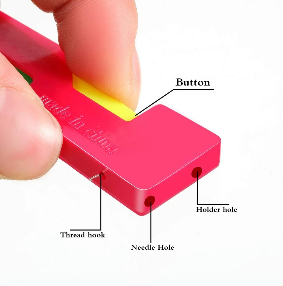 Automatic Needle Threader Thread Device Easy Stitch Thread Tool Sewing - Image 3 of 4