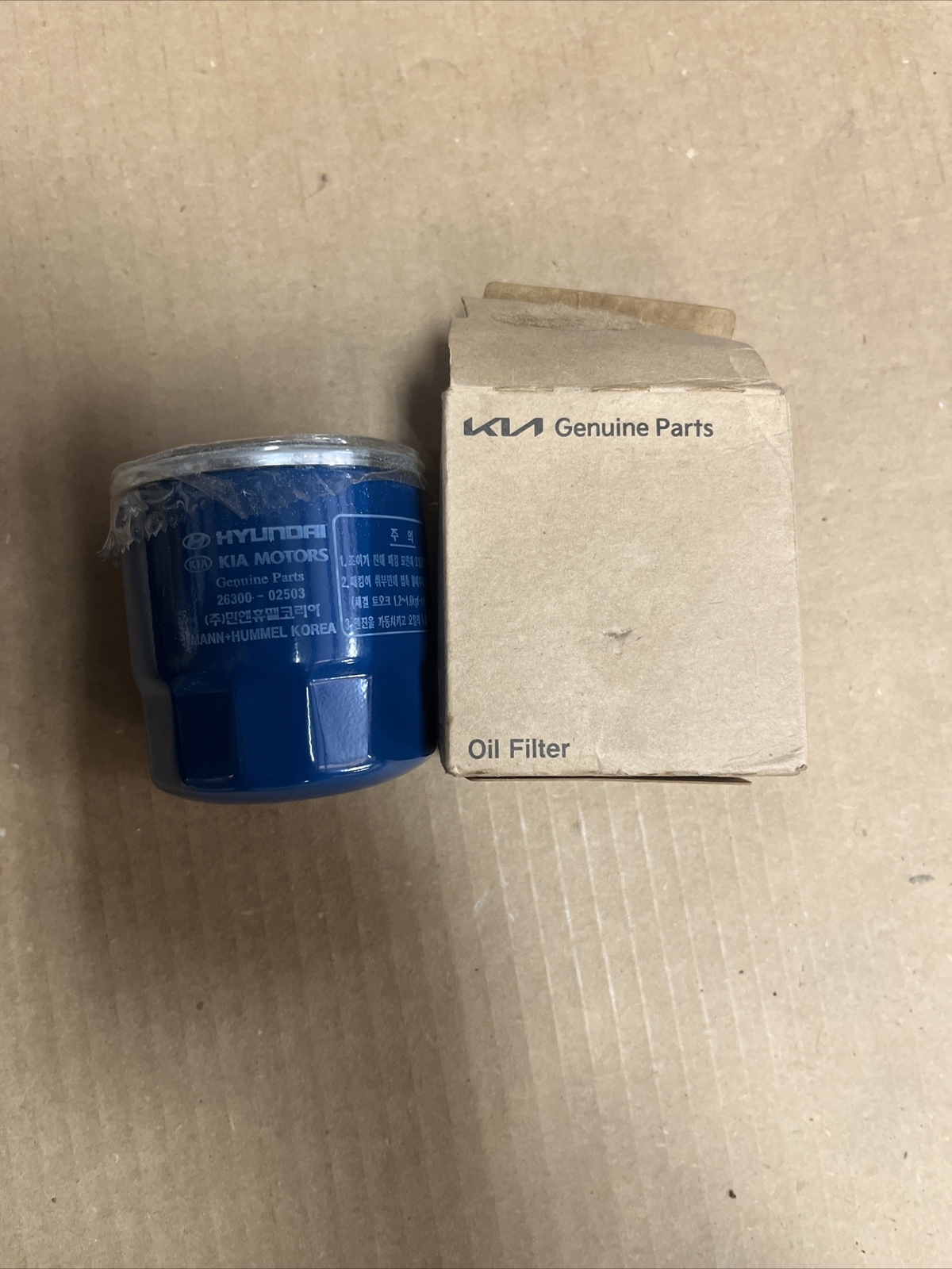 Hyundai/Kia Filter Assembly Engine Oil MPN 2630002503 eBay