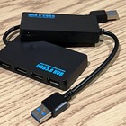 4-Port USB 3.0 Hub 5Gbps Portable Compact PC Mac Laptop Notebook Desktop