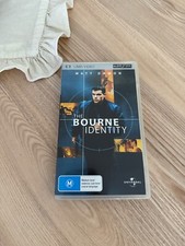 The Bourne Identity UMD Video Movie Sony PSP AUS PAL VGC Rare HTF
