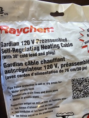 raychem self regulating heat cable