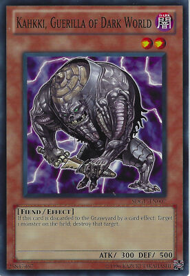 Kahkki, Guerilla of Dark World - SDGU-EN007 - Common - Unlimited Edition x3 - Ne
