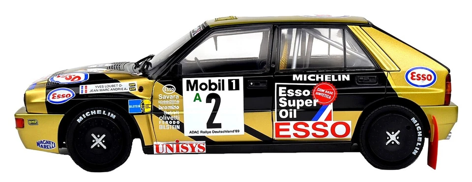 LANCIA DELTA HF INTEGRALE  #2 3rd ADAC Rallye Germany ERC  Campione 1989 - NUOVA - Immagine 4 di 4