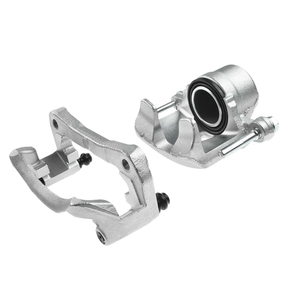 Pinça de freio dianteira esquerda LH com suporte para Dodge Plymouth Colt Mitsubishi Mirage - Imagem 4 de 4