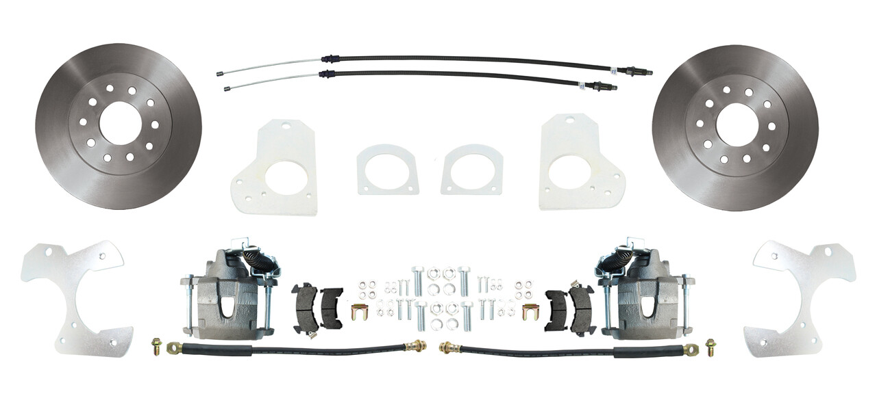 1982-92 Chevy S-10 / Camaro Std Rotor Rear Disc Brake Conversion Kit, W ...
