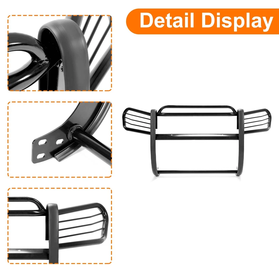 Для Toyota 4-Runner 4runner 2003-2009 черный бампер щетка решетка защита гриля - Изображение 2 из 4