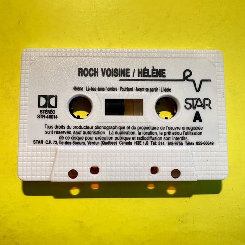 ROCH VOISINE Helene CASSETTE TAPE - Picture 9 of 9