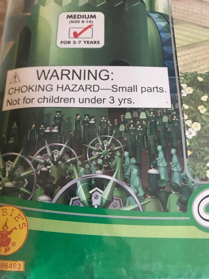 Fantasia infantil The Wizard of Oz Dorthy nova no pacote tamanho pequeno 4-6 - Imagem 2 de 4