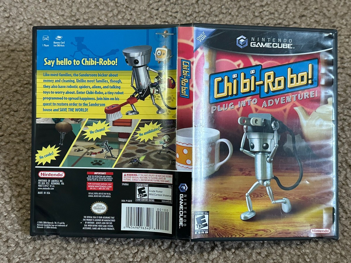Chibi-Robo (Nintendo GameCube, 2006) Excellent- Complete - Tested
