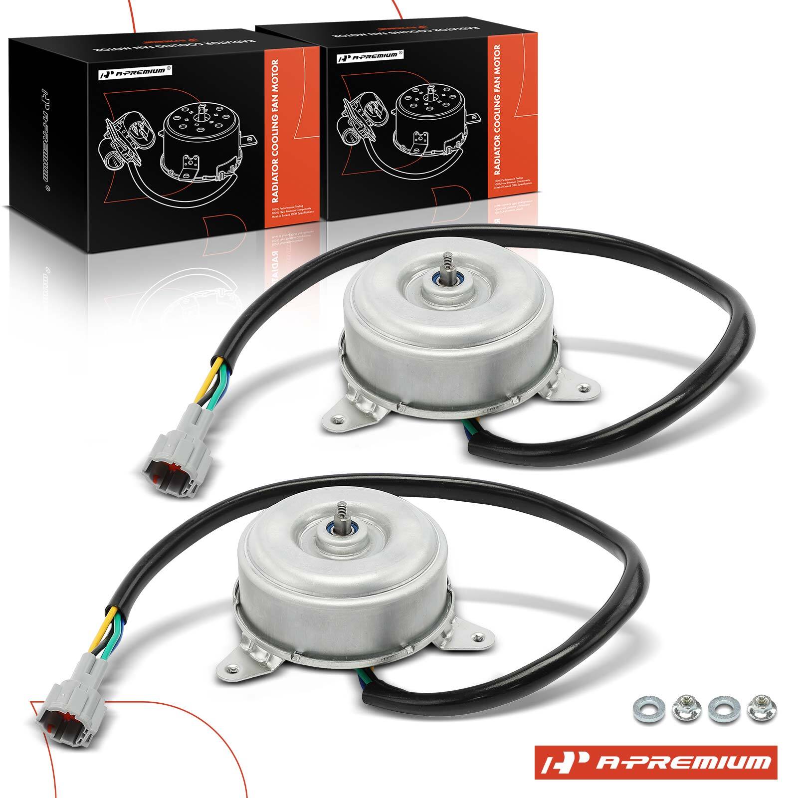 2Pcs Radiator Fan Cooling Motor for INFINITI G35 0307 Nissan 350Z 0309 V6 3.5L eBay