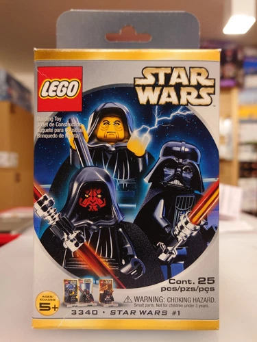 3340 : LEGO Star Wars #1 - Palpatine, Darth MAUL and Darth Vader - FREE SHIPPING