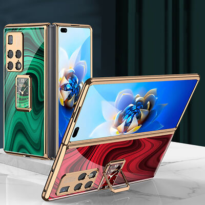 For Huawei Mate x2 PC Phone Case Holder Folding Screen Protective Back Cover