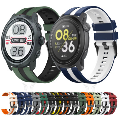 Sport Silikon Armband Für COROS APEX 2 / APEX 2 Pro / PACE 4 3 2 /APEX 46mm 42mm