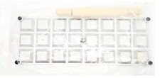 Ravioli Maker Stamp,Aluminum,Roller,24 Wells,Directions,Made in Italy