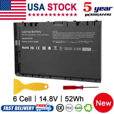 Replace BT04XL Battery for HP EliteBook Folio 9470M 9480M HSTNN-DB3Z 687945-001