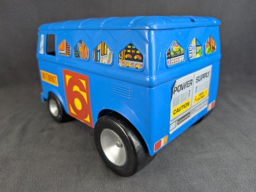 TMNT Channel 6 News Van Teenage Mutant Ninja Turtles 1992 Incomplete - Picture 16 of 19