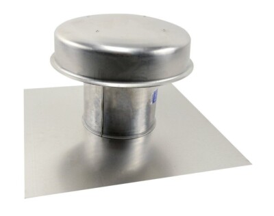 GREENHECK Flat Roof Cap, Model RFC-7, with Flashing Flange, For Models SP/CSP