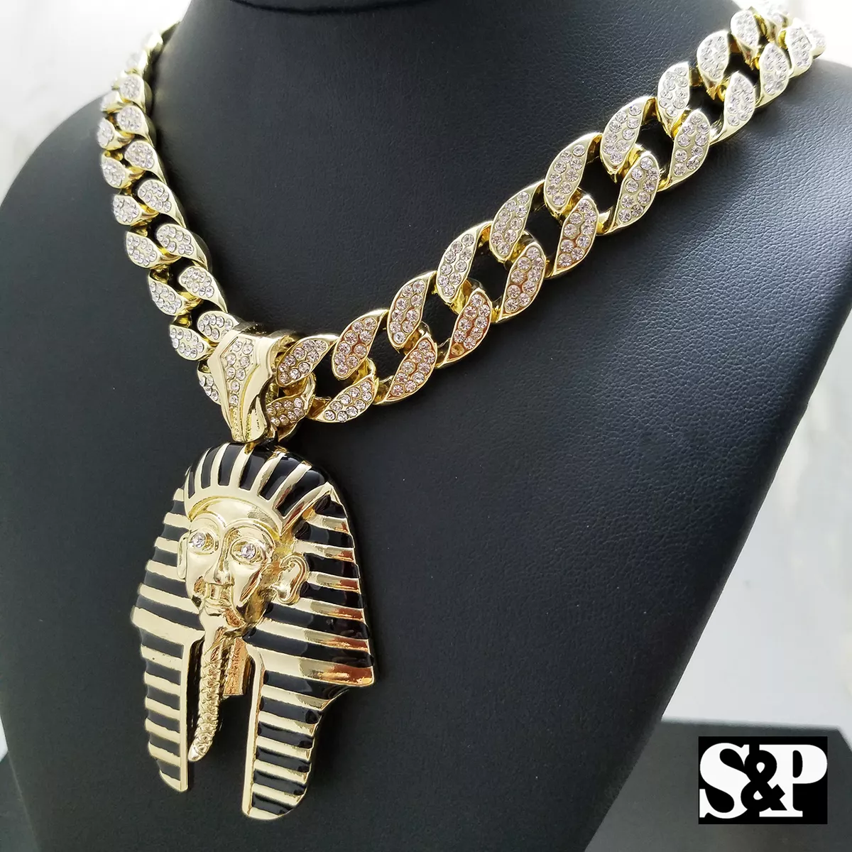 Hip Hop Quavo Pharaoh Pendant 15mm 16