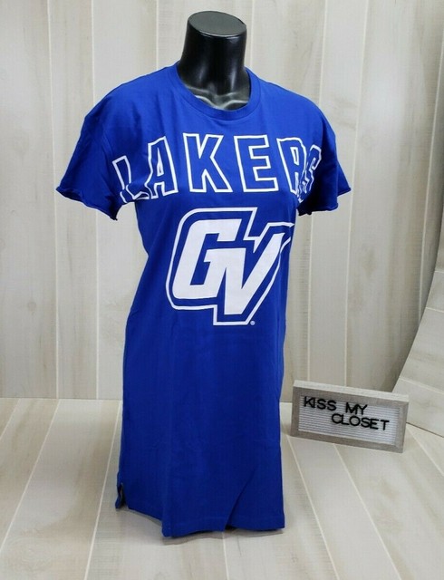 Victoria's Secret Pink Grand Valley State Lakers Shirt Dress Blue ... Victoria's Secret Pink Grand Valley State Lakers Shirt Dress Blue ...