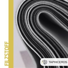 Filzstoff 3 mm Nadelfilz Superflex Bespannstoff aus Filz Meterware Bastefilz