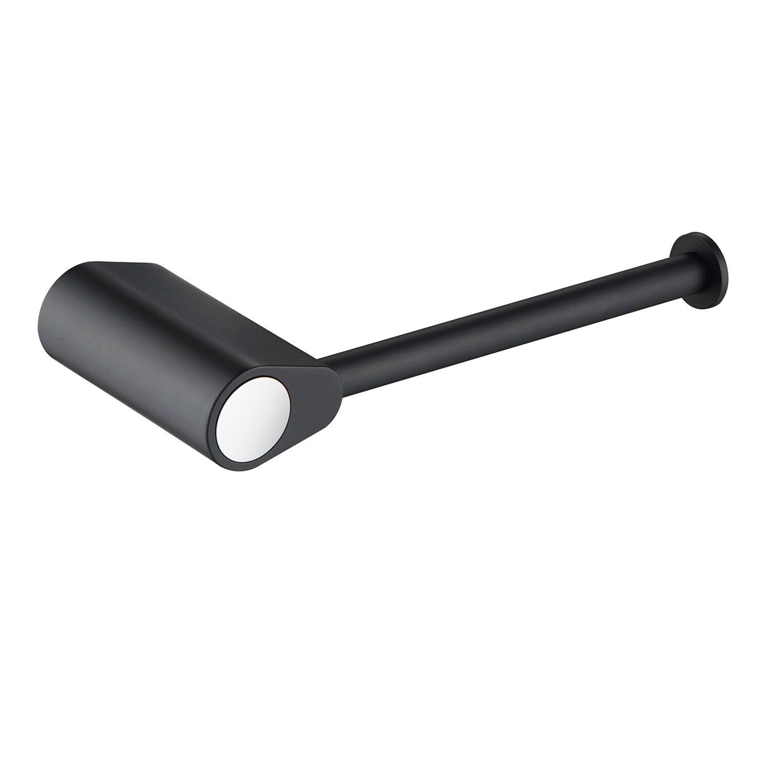 Wall Mounted Bathroom Tissue Holder - Sleek Chrome Hardware Accessory